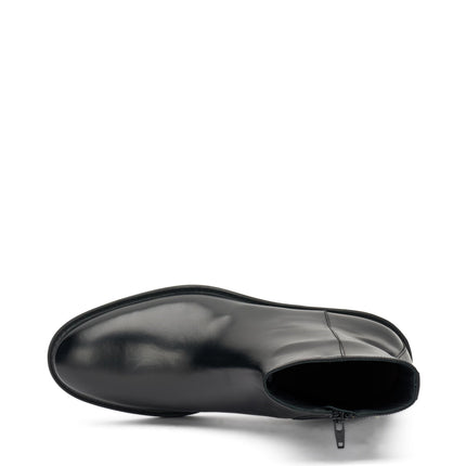 Frau Stivaletti Uomo in Pelle Nero - MARIO SPATARELLA