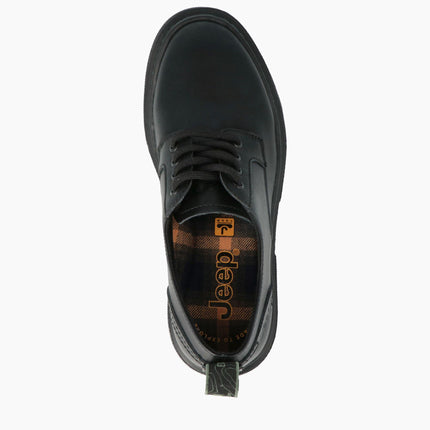 Francesina Donna Nero RENEGADE DERBY BLACK 062 Jeep Footwear 