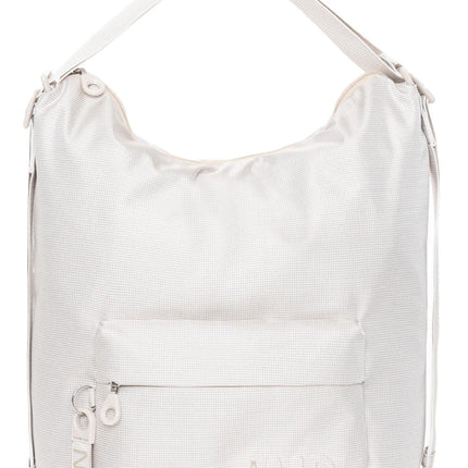Mandarina Duck Borsa Convertibile Zaino MD20 in Tessuto QMT09 MD20 WHITECAP GRAY Mandarina Duck 