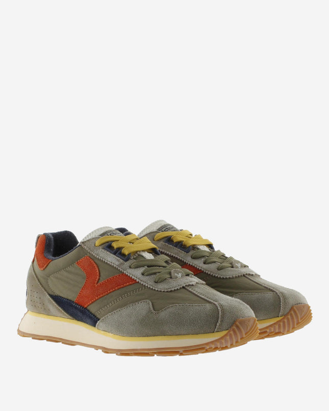 Victoria Sneakers Running Uomo in Pelle Kaki Multi 8812100 ROOT KAKI Victoria 