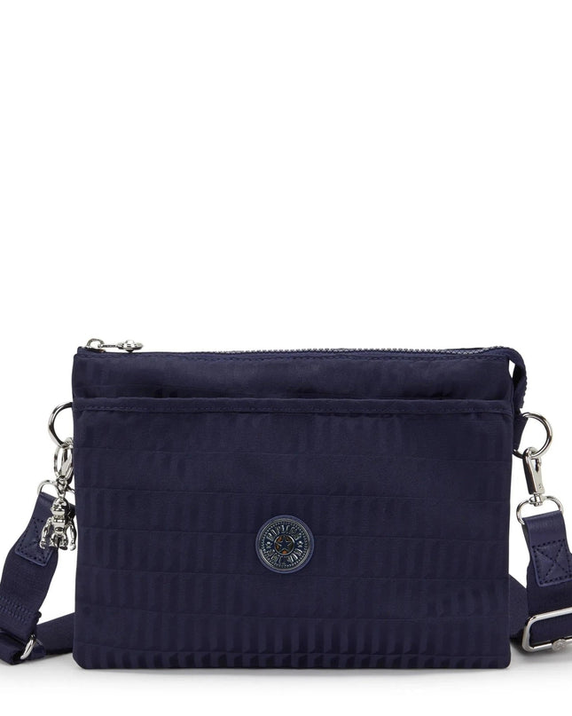 Kipling Borsa Pochette con Tracolla in Tessuto Notturno Blue - MARIO SPATARELLA