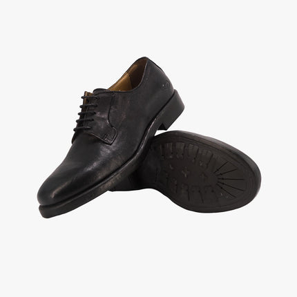 Stringate Uomo in Pelle Nera GOR6 NERO Rogal's 