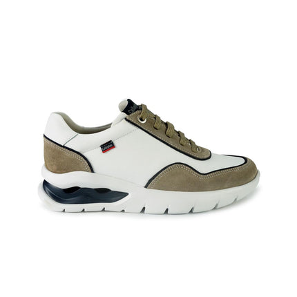 Callaghan Sneakers Ammortizzata Uomo Pelle Bianca 45423 VENTO WHITE Callaghan 