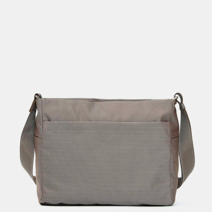 Mandarina Duck Borsa Multitasche con Tracolla in Tessuto Taupe QMT58 MD20 TAUPE Mandarina Duck 