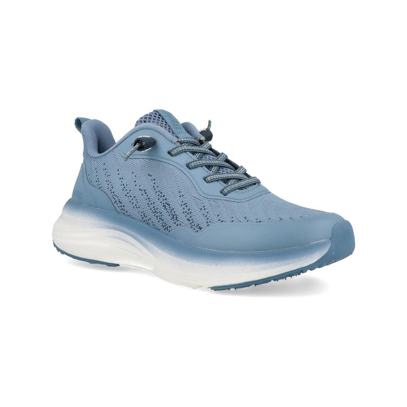 Jeep Sneakers Running Donna Tessuto Blu Extra Lite LIME BLUE Jeep Footwear 