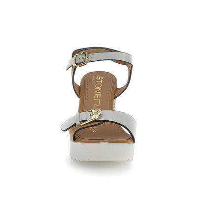 Stonefly Sandali Donna con Zeppa in Pelle Multi Cuoio - MARIO SPATARELLA
