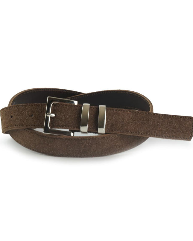 Cintura Donna in Camoscio Marrone 00250/25 MORO Spatarella 