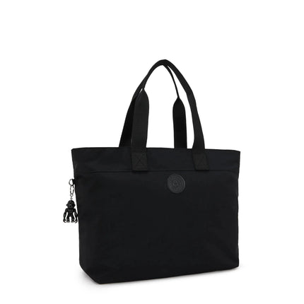 Kipling Borsa Lavoro Shopper Laptop in Tessuto Infinite Black - MARIO SPATARELLA
