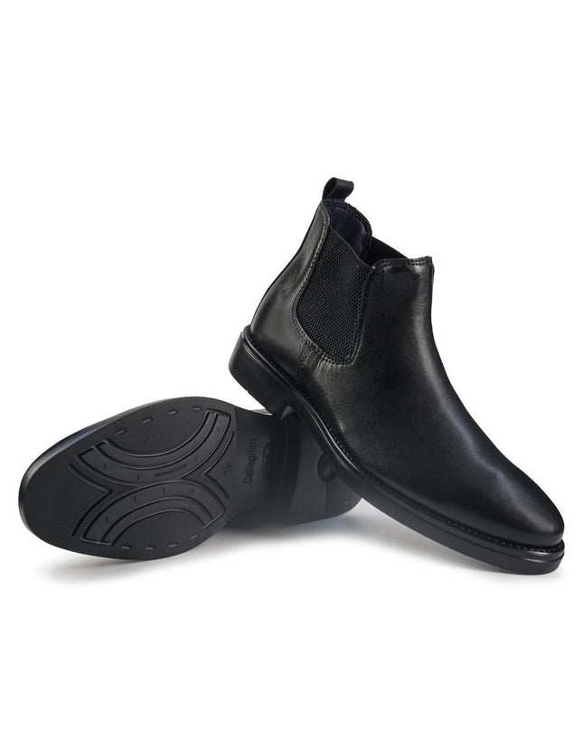 Callaghan Stivaletti Chelsea Uomo in Pelle Nero 59805 CLASSI BLACK Callaghan 