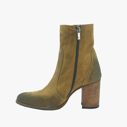 Stivaletti Donna in Camoscio Cuoio - MARIO SPATARELLA