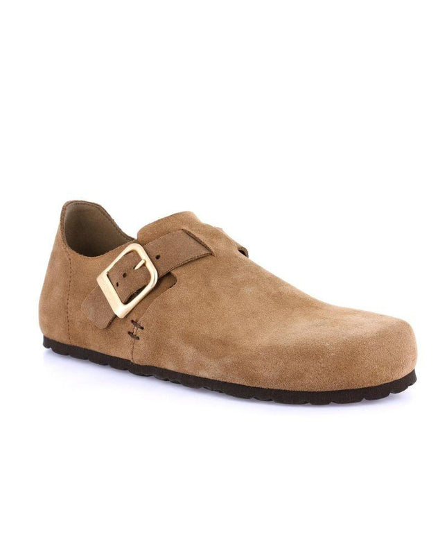 Grunland Scarpa London con Plantare Morbido Sughero Bio Donna in Camoscio Tortora SC6170 SARA TORTORA Grunland 