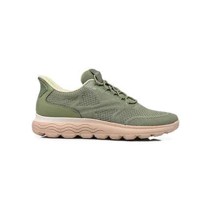 Geox Spherica Plus Sneakers Donna Bassa in Tessuto Verde D657MB SPHERICA OLIVE Geox 