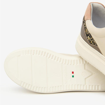 Nero Giardini Sneakers Donna in Pelle Milk I514160D MILK 710 Nero Giardini 