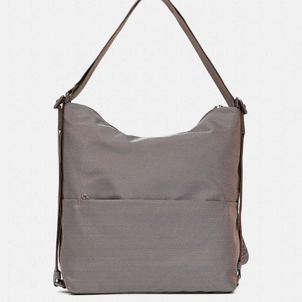 Mandarina Duck Borsa Convertibile Zaino in Tessuto Taupe QMT38 MD20 TAUPE Mandarina Duck 