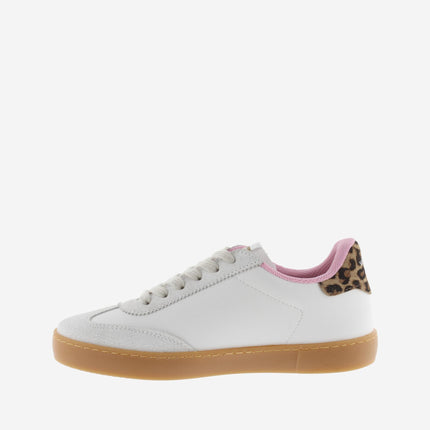 Victoria Sneakers Donna Bassa Pelle Bianco Animalier 1126204 BERLIN HIELO Victoria 