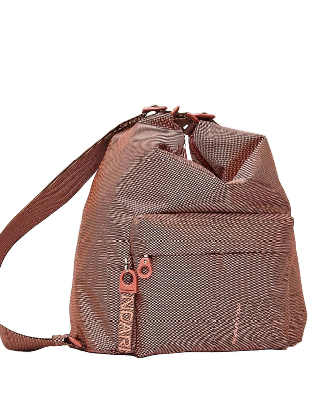 Mandarina Duck Borsa Convertibile Zaino Tessuto Noce Peca - MARIO SPATARELLA