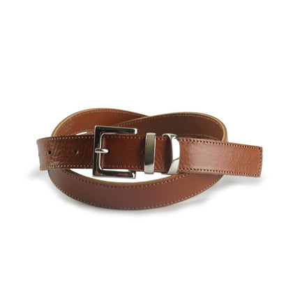 Cintura Donna in Pelle Cuoio 00250/25 SELLA Spatarella 