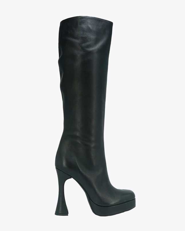 Stivali Donna in Pelle Nero 705 DORIAN BLACK Tsakiris Mallas 