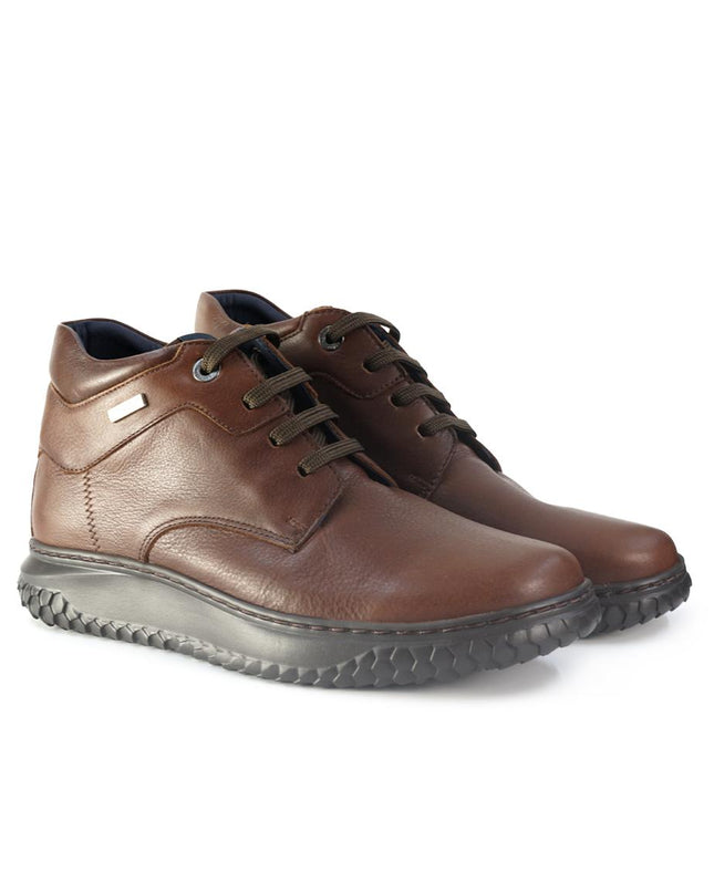 Stivaletti Impermeabili Uomo Pelle Marrone 60901 TERRAIN WATERPROOF MARRONE Callaghan 