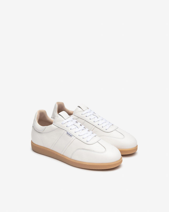 Nero Giardini Sneakers Bassa Uomo in Pelle Bianca E500686U BIANCO 707 Nero Giardini 
