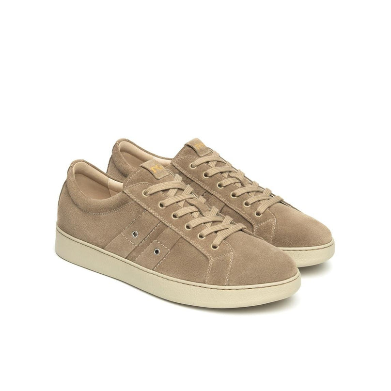 NeroGiardini Sneakers Bassa Uomo in Camoscio Talpa - MARIO SPATARELLA
