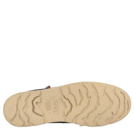Barca Scarpa Uomo Camoscio Blu HOPI SUEDE NAVY 016 Jeep Footwear 