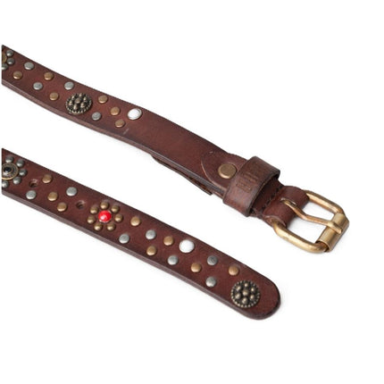 Biba Cintura Donna Pelle Cuoio con Borchie PEC1A PECONIC TAN Biba 