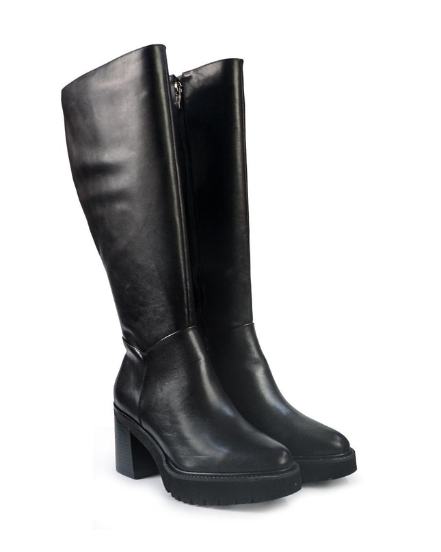 Callaghan Stivlai Donna con Tacco e Plateau in Pelle Nero 679965 SING BLACK Callaghan 