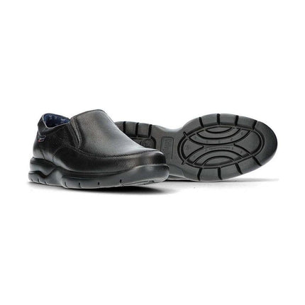 Mocassini Slipon Uomo In Pelle Nero Confort 55601 CAMBRIDGE BLACK Callaghan 