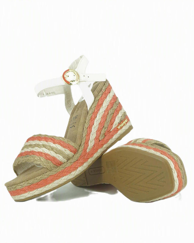 Sandali Donna Zeppa Corda CHOIMBRA FLAG KORAL Wrangler 