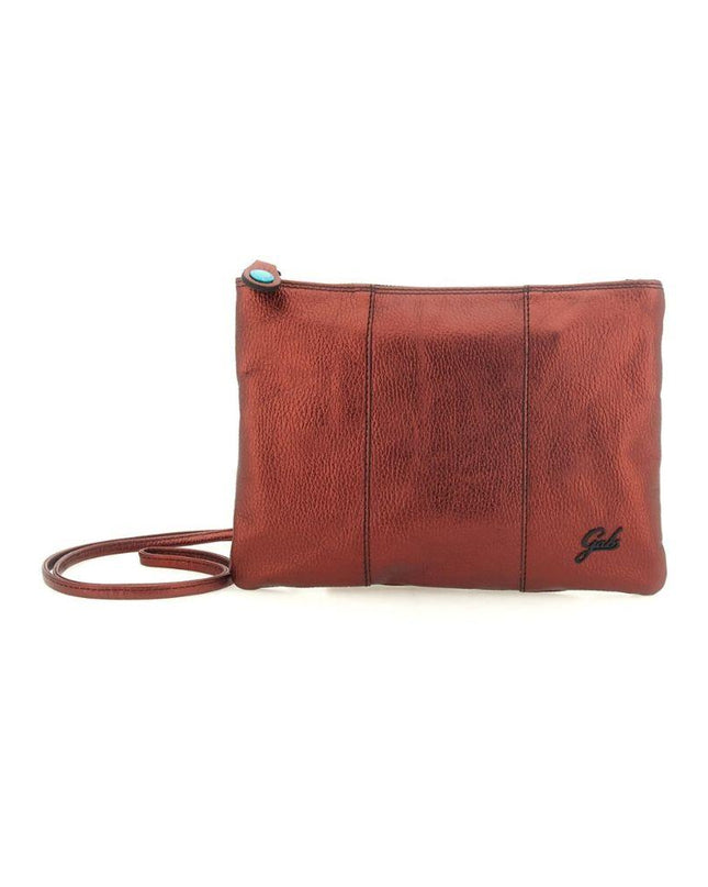 Gabs Pochette Donna con Tracolla in Pelle Mattone BEYONCE TG M LAMINATO BULL Gabs 