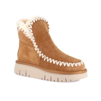 Grunland Sheepskin Boot Cuoio - MARIO SPATARELLA