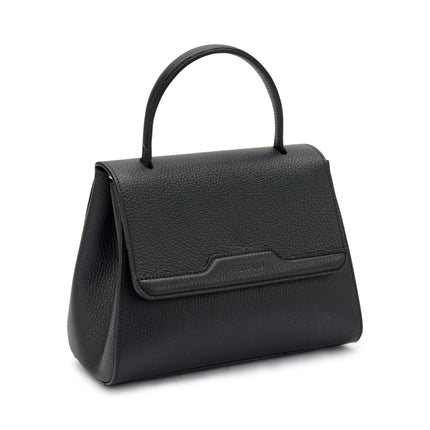 Borse Donna Frau a Mano con Tracolla in Pelle Nero - MARIO SPATARELLA