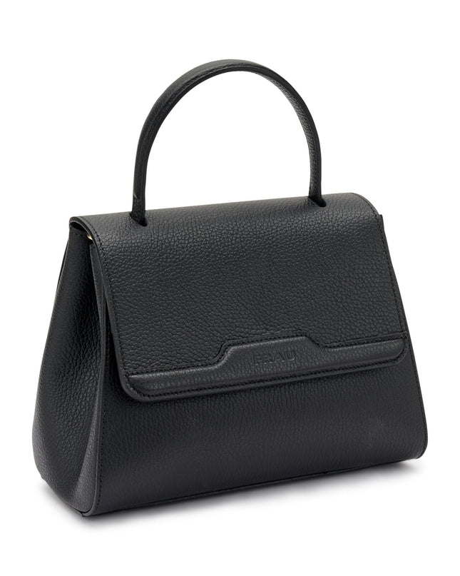 Borse Donna Frau a Mano con Tracolla in Pelle Nero - MARIO SPATARELLA