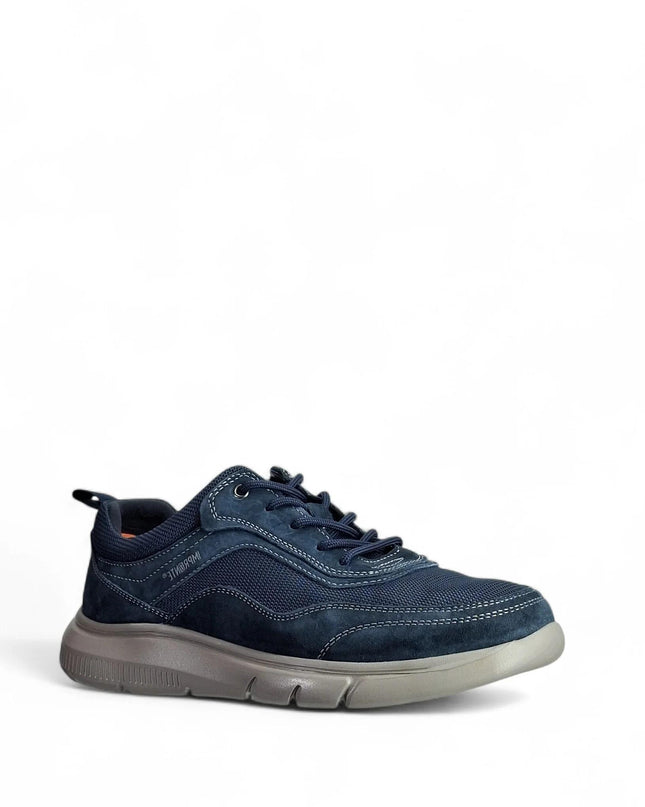 Impronte Sneakers Uomo in Camoscio e Tessuto Blu CORRIER NAVY Impronte 