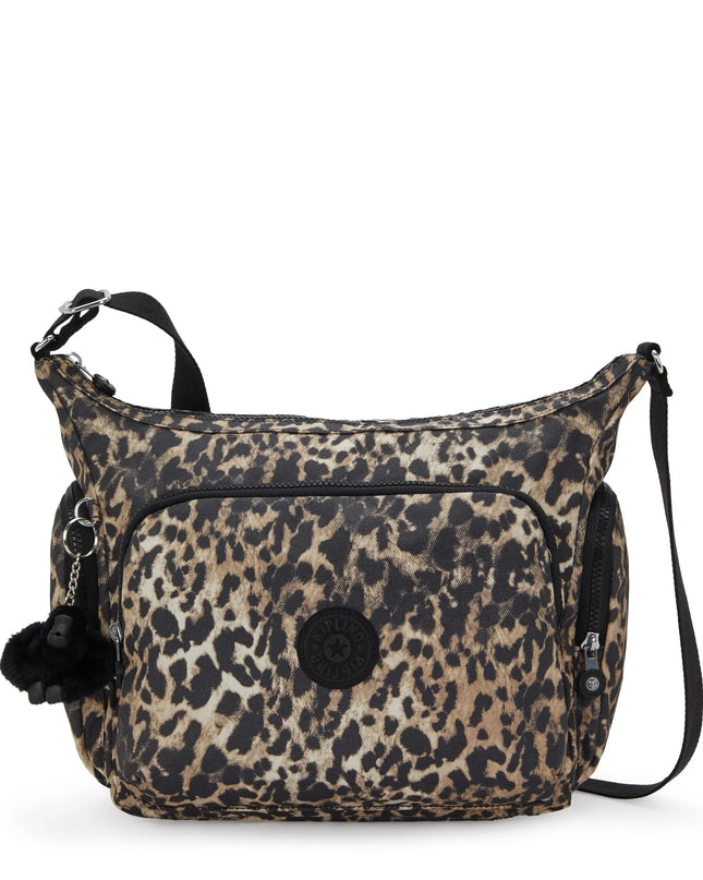 Kipling Borse Tracolla Multitasche Animalier Leopardo GABB LEOPARD Kipling 