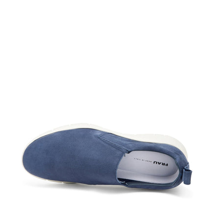 Mocassini Uomo in Pelle Blu 09H4 OCEANO Frau 