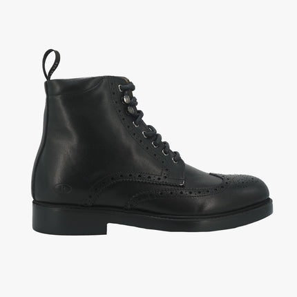 Stivaletti Uomo Oxford in Pelle Nero - MARIO SPATARELLA