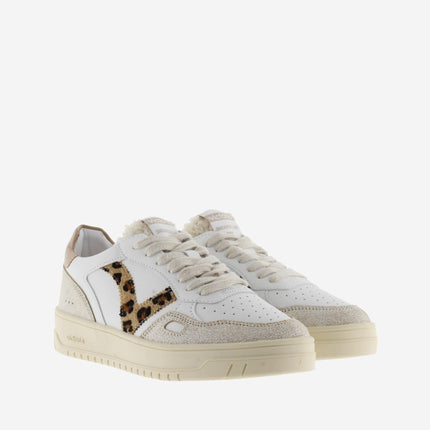Victoria Sneakers Donna Open Low Top Camel Animalier - MARIO SPATARELLA