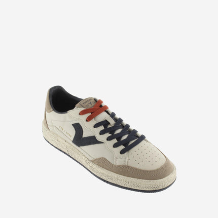 Sneakers Victoria Uomo Bassa in Pelle Blu Multi 8806112 SMASH MARINO Victoria 
