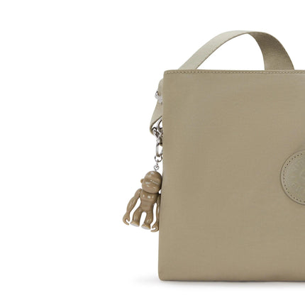 Kipling Borsa Doanna Media in Tessuto Beige FABYA BE BOHO TAN Kipling 