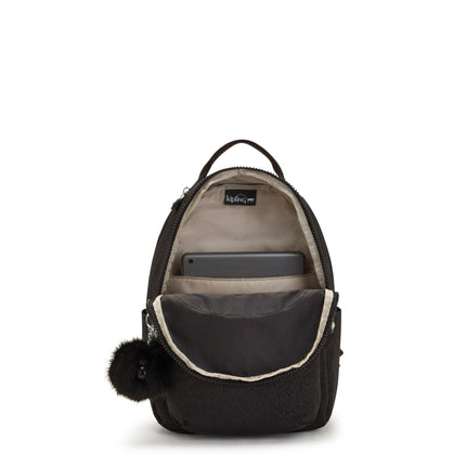 Kipling Zaino Porta Computer 11 Pollici Nero SEOUL S SHIMMERING SPORTS Kipling 