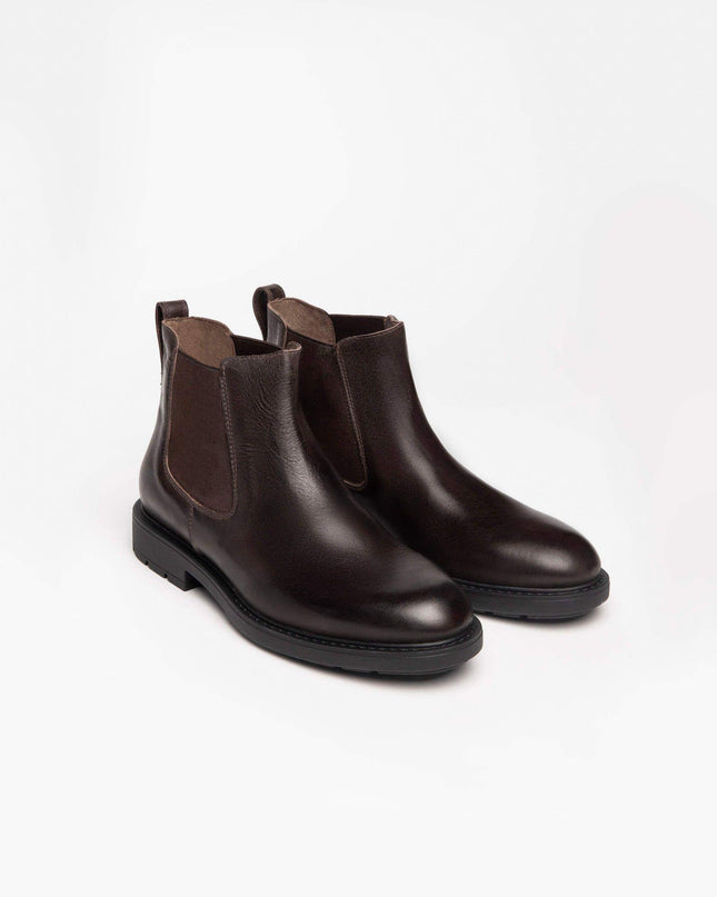 Stivaletti Uomo Chelsea Pelle Marrone I201663U CAFFE 301 Nero Giardini 