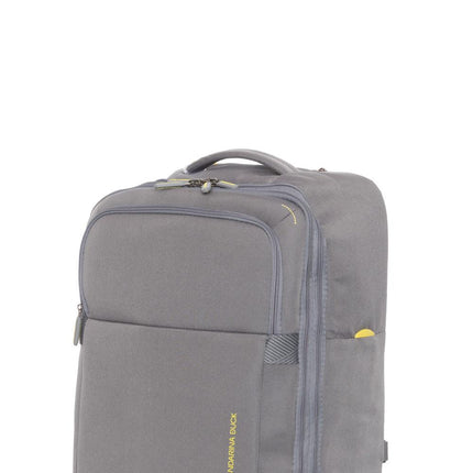 Zaino Trolley in Tessuto Grigio JNV05 SMILE&GO STEEL 465 Mandarina Duck 