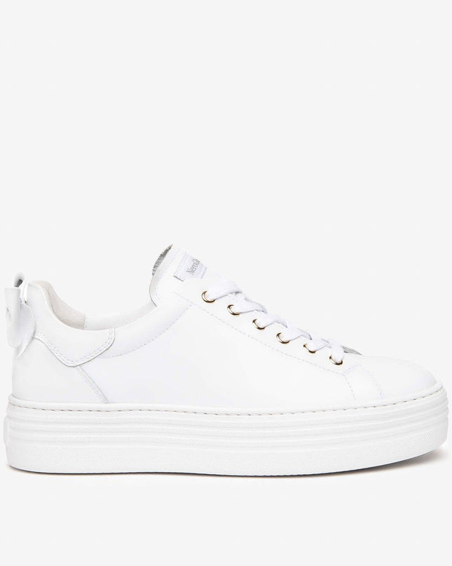 Nero Giardini Sneakers Donna in Pelle Bianca E306521D BIANCO 707 Nero Giardini 