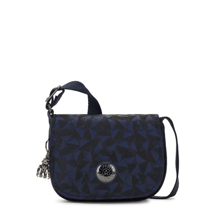Borsetta Tracolla con Patta LOREEN MINI ENDLESS NAVY JQ Kipling 