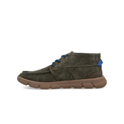 Polacchine Uomo Camoscio Verde TABASCO MOC JM42122A-020 Jeep Footwear 
