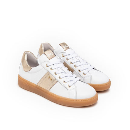 NeroGiardini Sneakers Bassa Donna in Pelle Bianca E513006D BIANCO 707 Nero Giardini 