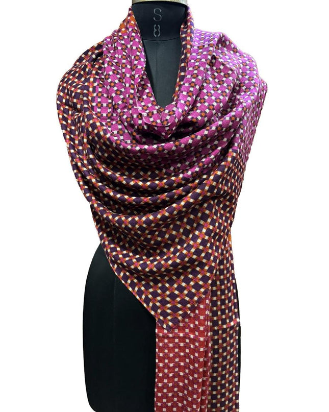 Foulard Spatarella in Cashmere Fantasia Multicolore - MARIO SPATARELLA
