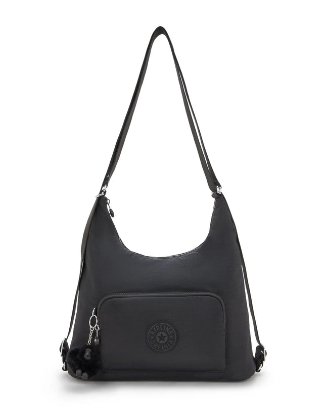 Kipling Borsa Convertibile Zaino in Tessuto Nero YENNA BLACK NOIR Kipling 